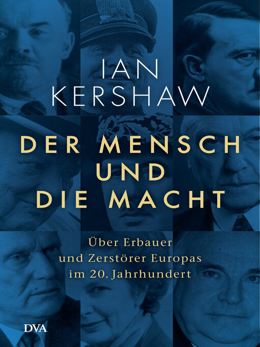 Title details for Der Mensch und die Macht by Ian Kershaw - Wait list